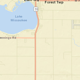 Lake City Street Map