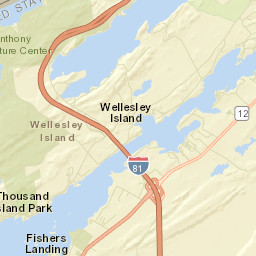 Saint Lawrence Park New York Street Map