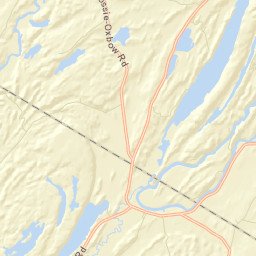 Oxbow New York Street Map