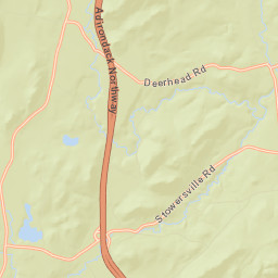 Stowersville New York Street Map