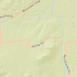 Boquet New York Street Map