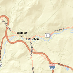 Littleton Street Map