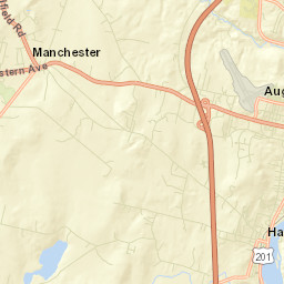 Hallowell Street Map