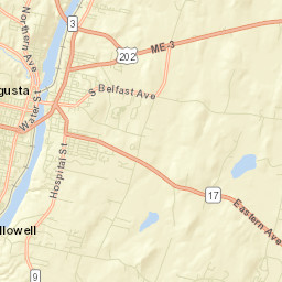 Augusta Street Map
