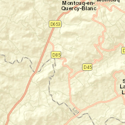Montcuq Street Map