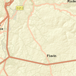 Flavin Street Map