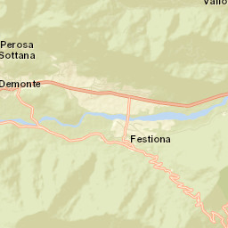 Demonte Street Map