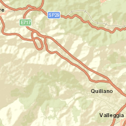 Quiliano Street Map