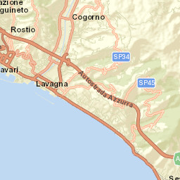 San Salvatore Street Map