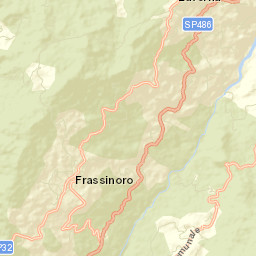 Frassinoro Street Map