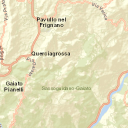 Pavullo nel Frignano Street Map