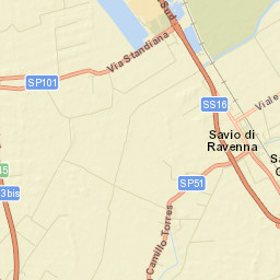 Savio Street Map