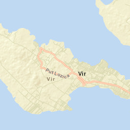 Vir Street Map