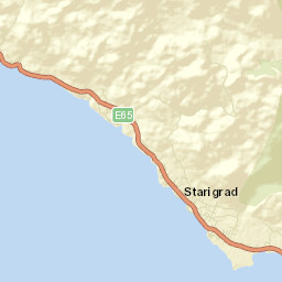 Starigrad Street Map