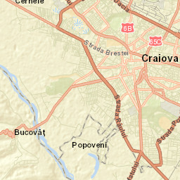 Municipiul Craiova Street Map