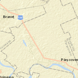 Comuna Pârşcoveni Street Map
