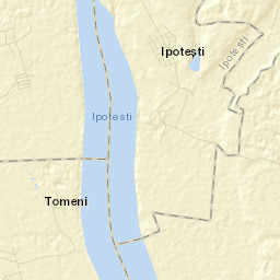 Comuna Ipotesti Street Map
