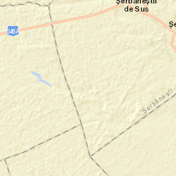 Comuna Şerbăneşti Street Map