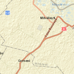 Mihăileşti Street Map
