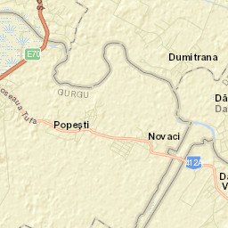 Novaci Street Map