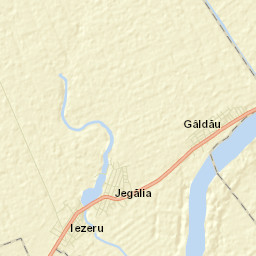 Iezeru Street Map