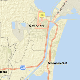 Oraş Nãvodari Street Map