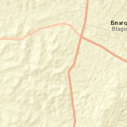 Blagodatnoye Street Map