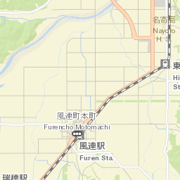Nayoro Shi Street Map