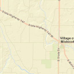 Mishicot Street Map