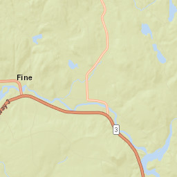 Fine New York Street Map