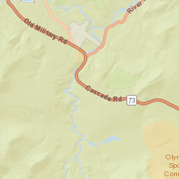 Shady Corner Curve New York Street Map