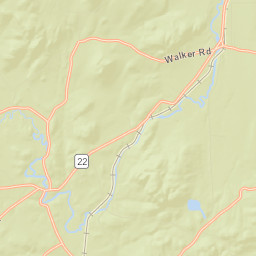 Whallonsburg New York Street Map