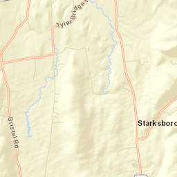 Starksboro Street Map