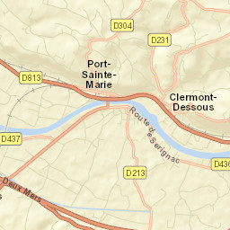 Port-Sainte-Marie Street Map