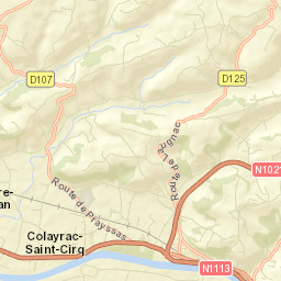 Colayrac-Saint-Cirq Street Map
