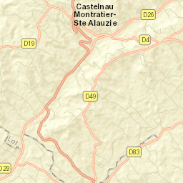 Castelnau-Montratier Street Map