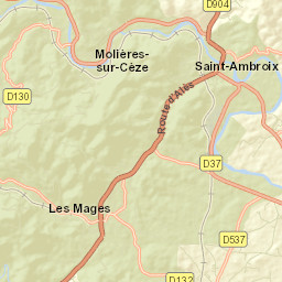 Les Mages Street Map