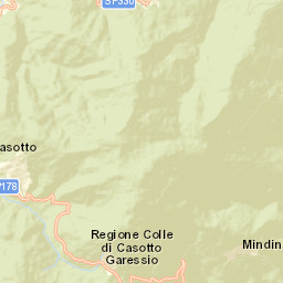 Pamparato Street Map