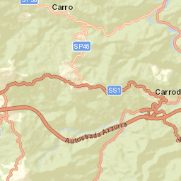 Carro Street Map
