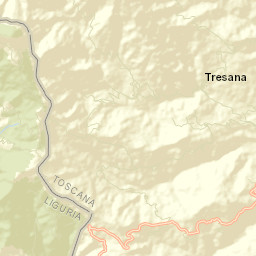 Tresana Street Map