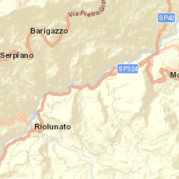 Riolunato Street Map