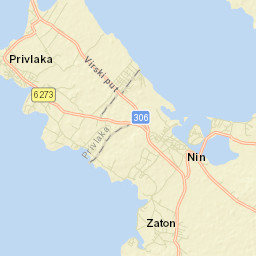 Privlaka Street Map