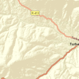 Turbe Street Map