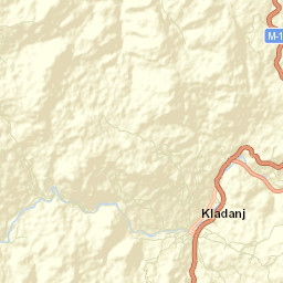 Kladanj Street Map