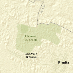 Pleniţa Street Map