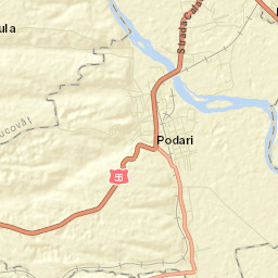 Podari Street Map