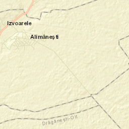 Comuna Izvoarele Street Map