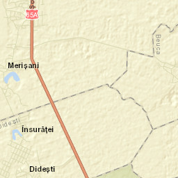 Comuna Dobroteşti Street Map