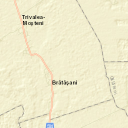 Comuna Trivalea-Moşteni Street Map