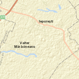 Comuna Iepureşti Street Map